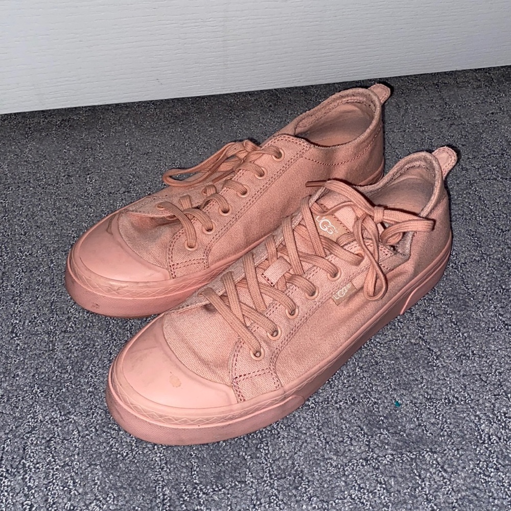 pink UGG sneakers size 9 WOMENS